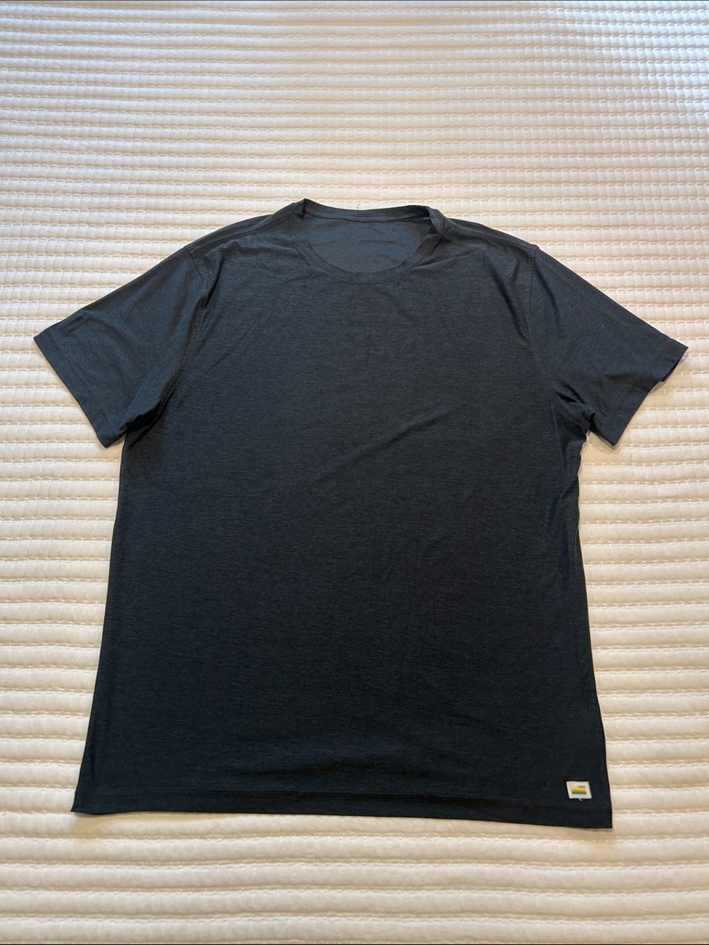 Vuori Men’s Black Short-Sleeve Crew Tee XL
